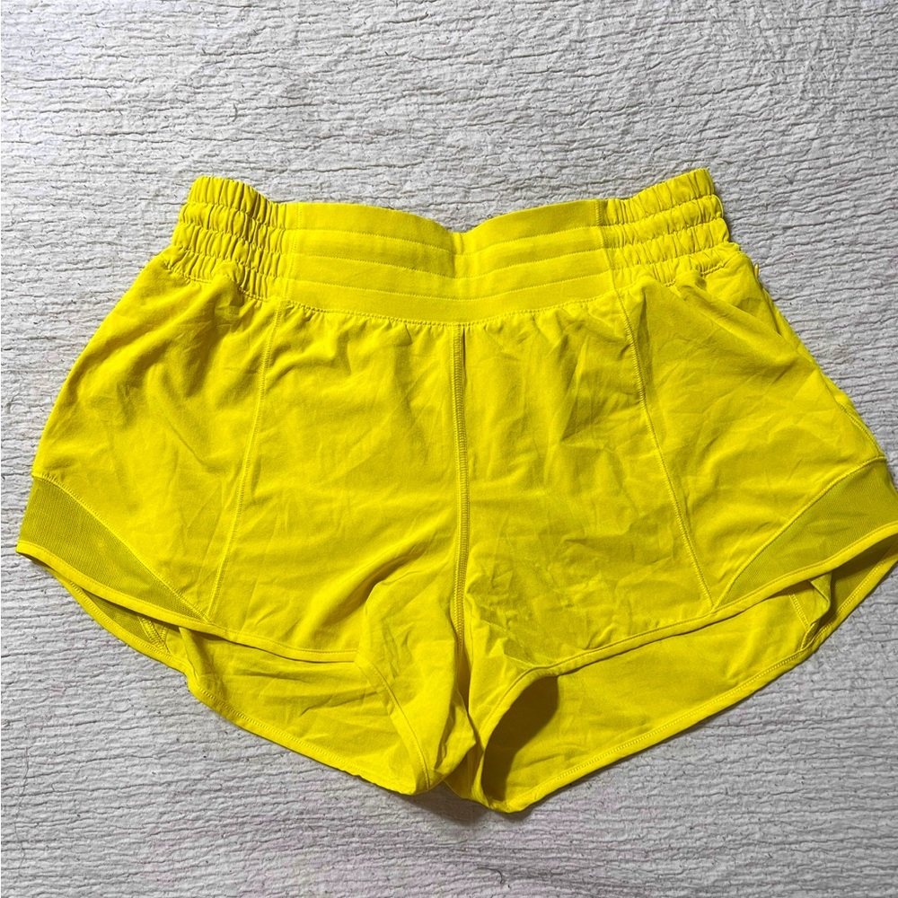 Yellow Women's Shorts